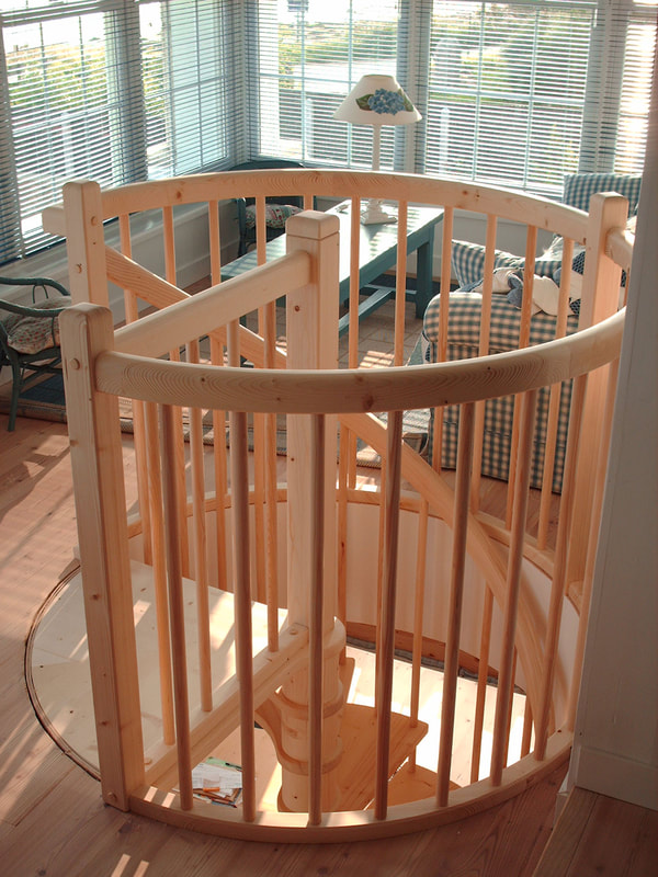 fabrication d'escaliers de forme hélicoïdale sur mesure