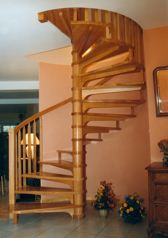 escalier de forme hélicoïdale