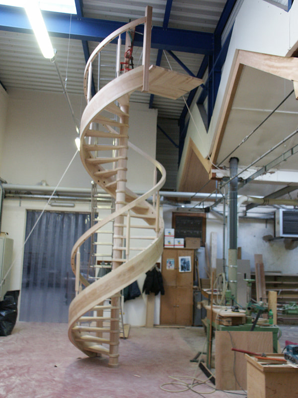 escalier de forme hélicoïdale