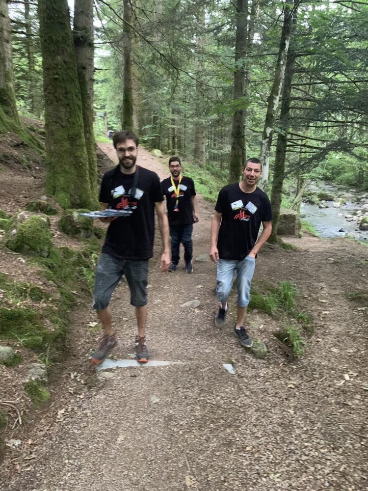 Journée aventure et teambuilding à La Bresse pour l'équipe de la menuiserie